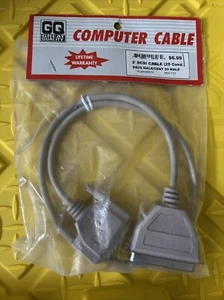 3ft DB25 25-Pin Male to CN50 50-Pin Male SCSI Cable - Picture 1 of 5