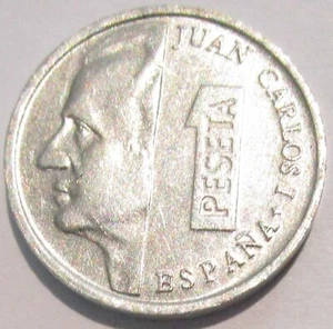*GUTSE* JCI-478, 1 PESETA 1996, LABIO PARTIDO, SIN CIRCULAR. - Imagen 1 de 1