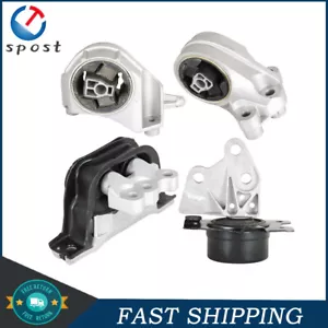 4PCS For 2010-2017 Chevrolet Equinox 2.4L Engine Motor &Trans Mount Set 20839834 - Picture 1 of 9