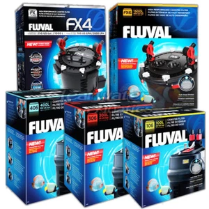 FLUVAL 106 206 306 406 FX4 FX6 EXTERNAL POWER FILTER INCLUDING MEDIA FISH TANK - Picture 1 of 28