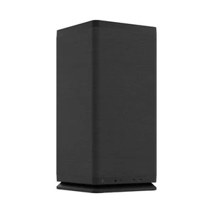 Mood Black PC Case - Sleek Fabric Design 180mm Top Fan Conceals 325mm Graphic... - Photo 1/5