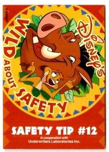 Walt Disney World Wild About Safety #12 Watch over your Herd - Picture 1 of 2