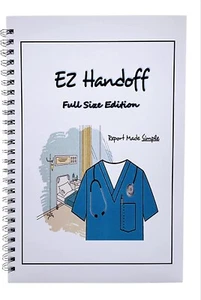 Compact Edition Nursing Report Simple Nursing Report Sheets Nursing Notebook - Imagen 1 de 5
