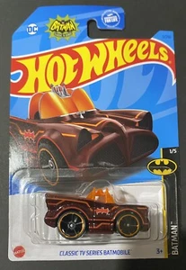 2022 HOT WHEELS BATMAN 1/5 Classic TV Series Batmobile 3/250 NM - Picture 1 of 2