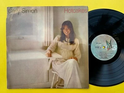 Carly Simon Hot Cakes LP 1974 Vinyl, Elektra, Soft Rock,  Original Copy, NM Wax - Image 1 of 4
