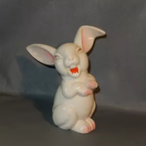 Figura Color 6" ROSENTHAL Alemania Porcelana RISENTHAL Conejo CONEJITO - Imagen 1 de 7