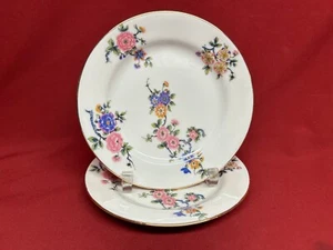 Jean Pouyat Limoges Rheims Pattern- Set of (2) 6 1/4" Bread & Butter Plates - Picture 1 of 2