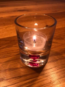 PartyLite, Teelichthalter "POP", Fuchsia, SELTEN, NEU & OVP - Bild 1 von 3