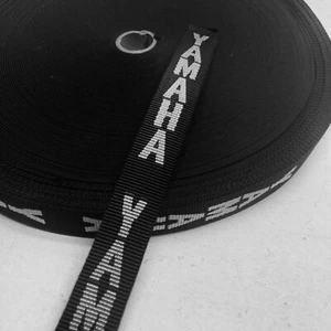 1 Yard 1 Inch Wide BLACK YAMAHA Nylon Heavy Duty Webbing Tie Down Strap NEW!!! - Picture 1 of 6