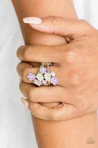 Paparazzi: Daisy Delight - Purple Ring - Picture 1 of 2