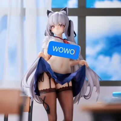 New trend anime Alvina uniform rabbit ear beautiful girl model decorations Foto 1 de 4