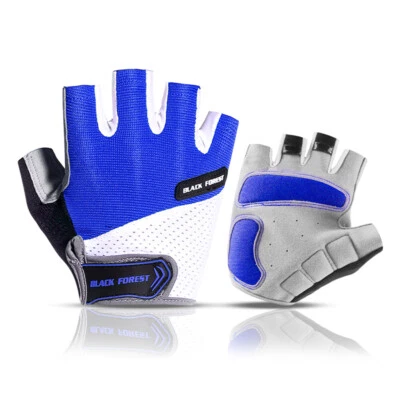 Guantes de ciclismo de bicicleta medio dedo MTB bicicleta de montaña guantes deportivos para hombres mujeres Foto 1 de 4