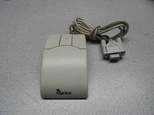 Genius serial mouse, model GM-6000, vintage from 80-90ies - Picture 1 of 2