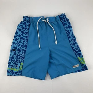 Down Under Swim Trunks Boys Medium 10-12 Blue - Picture 1 of 9