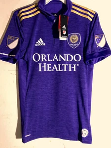 Adidas Authentic MLS Jersey Orlando City SC Team Purple sz L - Picture 1 of 2
