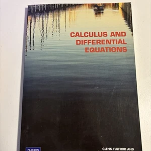 Calculus and Differential Equations (Pearson Original Edition) by Fulford (PB) - Picture 1 of 5