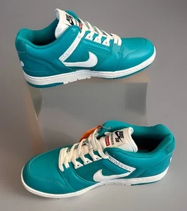 Nike SB Supreme Air Force 2 bajas nuevas zapatillas esmeralda con etiquetas y caja TALLA 11 - Imagen 1 de 22