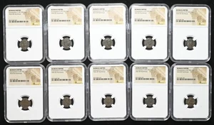 ROMAN EMPIRE. Constantius II. AD 337-361. Æ3/4, NGC Certified lot of 10 - Picture 1 of 2