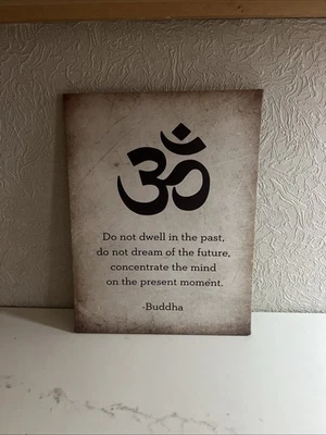 Impresión en lienzo arte de pared cita de vida positiva de Buda dichos inspiradores enmarcados Foto 1 de 4