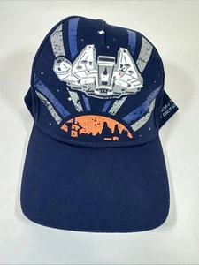 2022 Disney Parks Star Wars Galaxy's Edge Batuu Millennium Falcon Adult Hat Blue - Picture 1 of 7