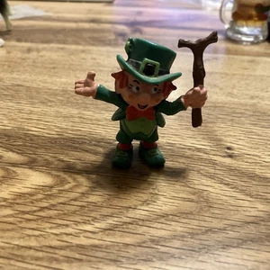 1980 Vintage W. Berrie Lucky LEPRECHAUN St. Patrick’s Day Irish PVC Figure RARE - Picture 1 of 3