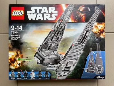 LEGO Star Wars Kylo Ren’s Command Shuttle Set (75104) Retired Brand New - Image 1 of 2