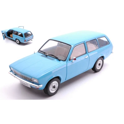 OPEL KADETT C CARAVAN 1973 LIGHT BLUE 1:24 Whitebox Auto Stradali Modellino Nuov - Immagine 1 di 4