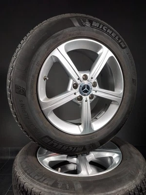 4 Winterräder 215 65 R17 Mercedes GLB GLA Klasse W247 H247 17" Alufelgen - Bild 1 von 4