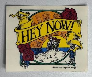 Vintage Grateful Dead Aufkleber - 5" x 4" - Hey Now!  Relix 1988 - Bild 1 von 4