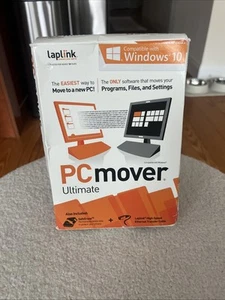 Laplink PCmover Ultimate USB 3.0 Move Apps Settings Files From Old PC to New PC - Picture 1 of 7