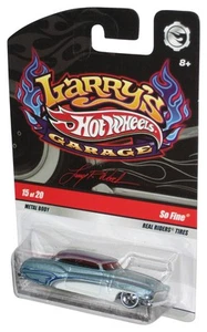 Hot Wheels Larry's Garage (2008) Blau Metall Körper Real Reiter So Fein Auto - Bild 1 von 1