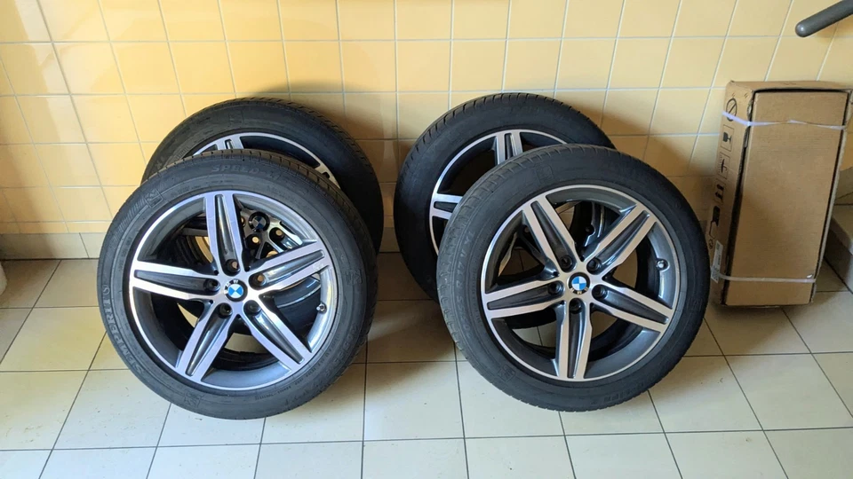 Original 17" BMW 379 style Radsatz (ET54 Lochkreis 5x112) - Bild 1 von 4