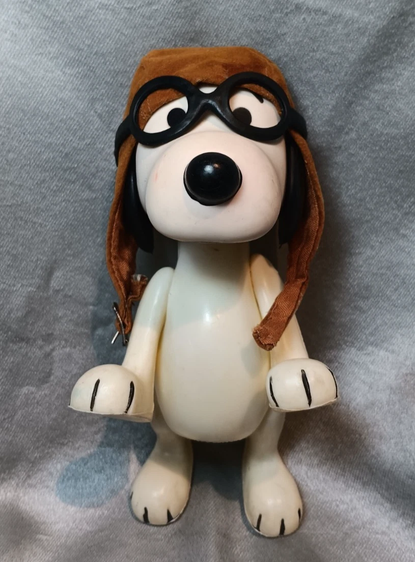 Snoopy flying Ace バナー&フィギュア ビンテージ Snoopy flying Ace