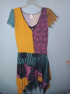 Abito patchwork Tim Burton's Disney l'incubo prima di Natale TG M cosplay - Foto 1 di 6