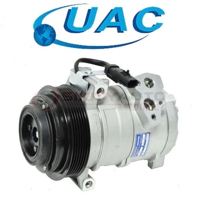 UAC AC Compressor for 2008-2010 Chrysler Town & Country 4.0L V6 - Heating yk Foto 1 de 4