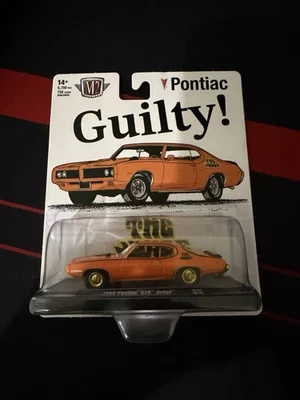M2 Machines Auto Drivers 1969 Pontiac GTO Judge Chase RARE! Orange! - Image 1 of 2