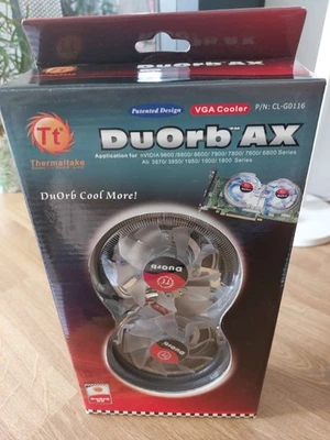 Thermaltake DuOrb AX VGA Cooler Blue LED Geforce Radeon - Image 1 of 4