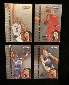 97/98 Talkin Hoop's; Jazz, Wizards, Karl Malone, John Stockton, Juwan Howard - Imagen 1 de 6