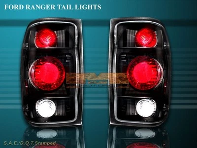 Luces traseras Ford Ranger 1998-2000 JDM negras 98 99 00 00 lámparas Foto 1 de 2