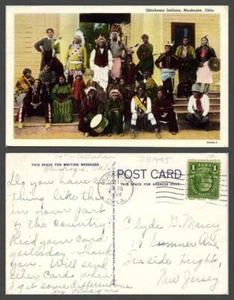 VINTAGE POSTCARD TOPIC: Indians - Picture 1 of 1