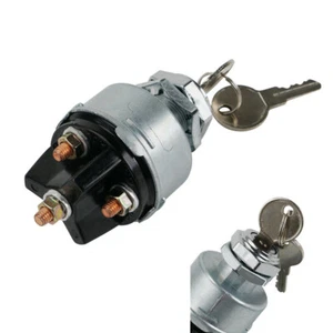 Universal 12V Ignition Starter Switch Lock Keys Start 4 Position For Car Truck - Picture 1 of 6
