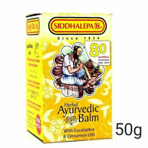 Siddhalepa Herbal Ayurvedic Balm for Aches and Pains 50g tub srilankan Seller