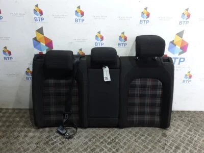 Volkswagen Golf Mk5 Gti 2003-2008 REAR SEATS TARTAN - Image 1 of 4
