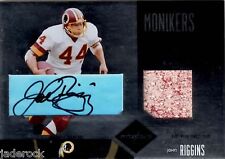 John Riggins 2004 Leaf Limited Material Monikers Autograph Game Used Patch #/25