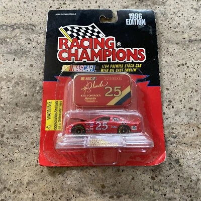 Racing Champions #25 Ken Schrader 1996 NASCAR Hendrick Chevy Monte Carlo Emblem - Image 1 of 2