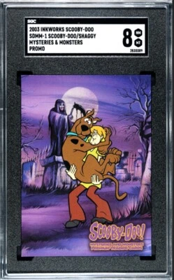 Inkworks Scooby Doo 2003 Scooby Doo / Shaggy Mysteries Monsters Prime SGC 8 NMMT - Image 1 of 2