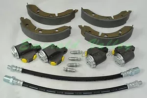 Kit de freno delantero Morris Minor 1000 1956-62 con zapatos cilindros + mangueras con frenos de 7 - Imagen 1 de 1