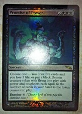 Foil Promise of Power - Mirrodin - Magic: The Gathering