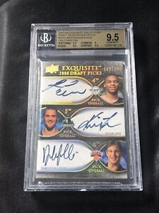 BGS 9.5 Russell Westbrook Love 2007-08 Upper Deck Exquisite /199 Rookie Auto RC