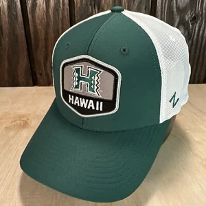 Zephyr Hawaii Rainbow Warriors NCAA Snapback Truckermütze Kappe neu mit Etikett reflektierendes Netz - Bild 1 von 12